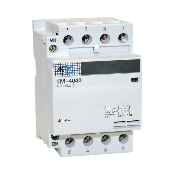 DIN Contactor 4 Pole 25A No &amp; Nc