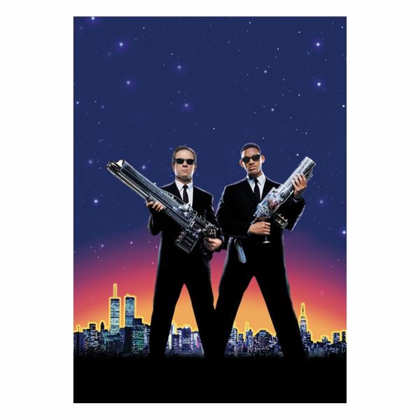 Shoot for the Sky Men in Black - A1 Poster