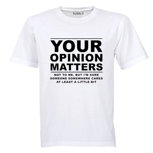 Mens - T-Shirt - White image