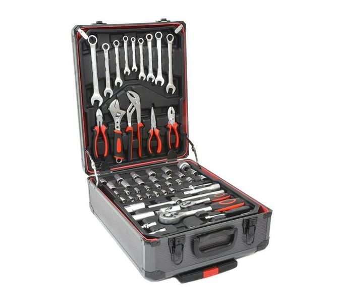 Tool Set 186 Piece Storage Case Complete Workshop Kit