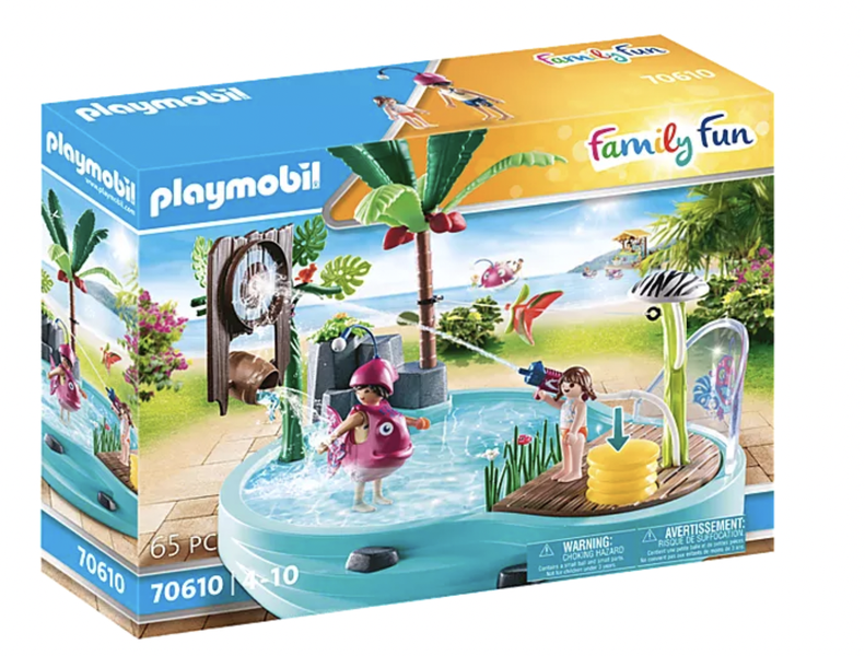 Playmobil Small Pool With Water Sprayer - 70610