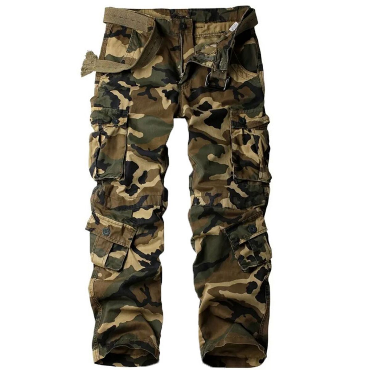 Men's Military Cargo Pants Treasures Tactical Pants Jogger Multi