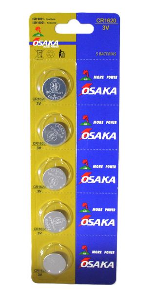 Osaka CR-1620 3V Multi Power Battery (Pack of 5)