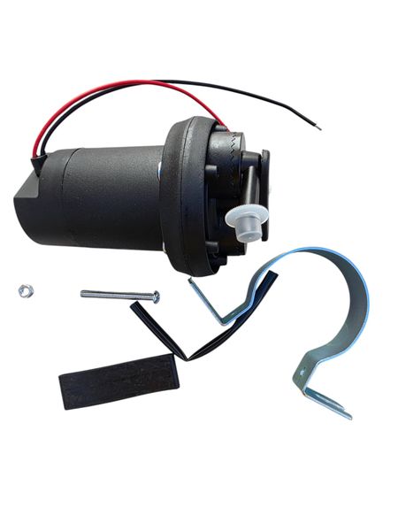 Universal Electric Fuel Pump Round High Pressure Pump Set &amp; Attachments