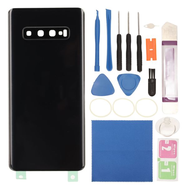 S10+ Back Glass Black Kit