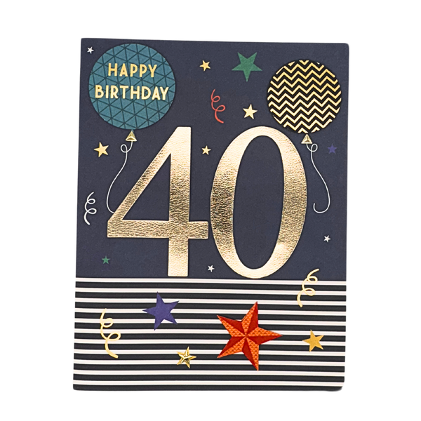 Gigantic card - 40th Birthday