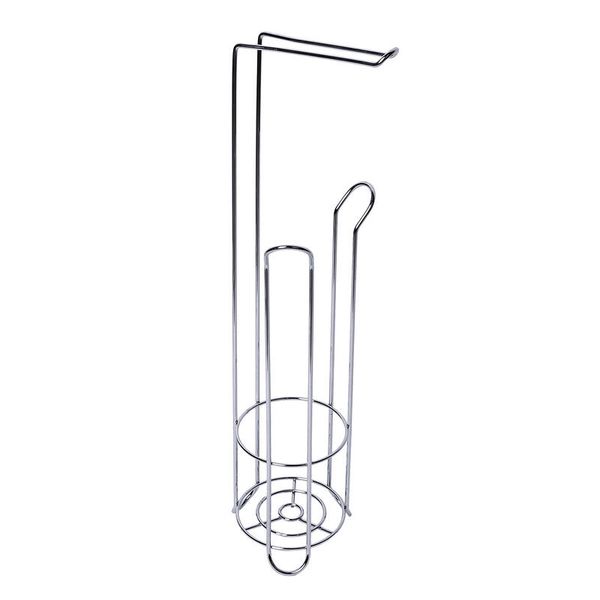 Nova Spare Toilet Roll Holder &amp; Paper Holder Chrome