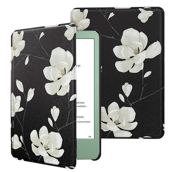 Amazon Kindle 6" Wi-Fi 16GB Matcha (11th Gen 2024) Cover Bundle - Orchid