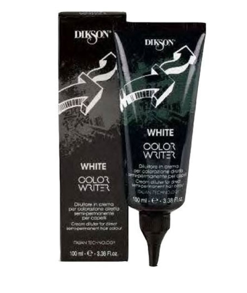 Dikson Color Writer Hair Colour Cream White - 100ml
