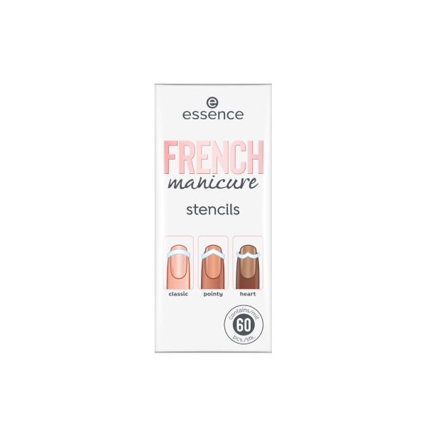 essence FRENCH manicure stencils 01 Walk The Line