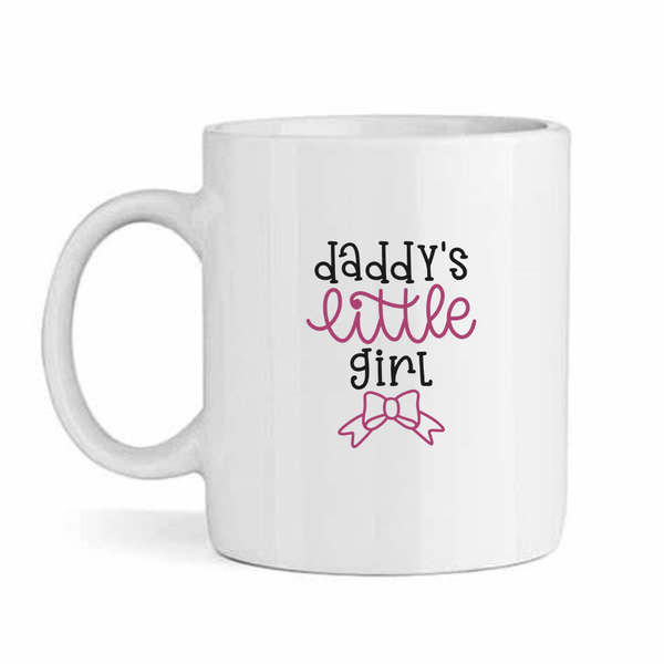 Daddy Little Girl-Father's Day-Valentines-Birthday-Christmas Pack Mug
