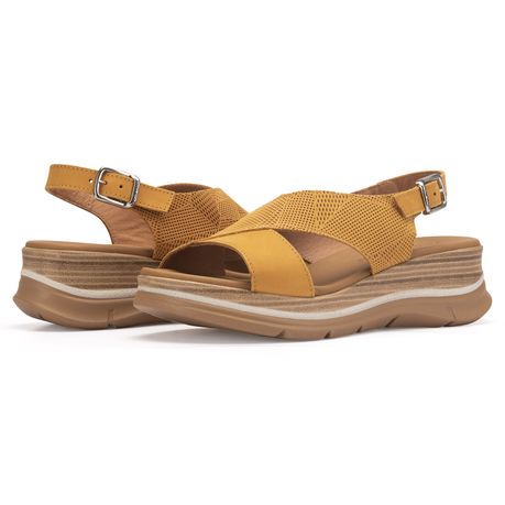 Paula Urban Ladies Nubuck Cinderella Sandal 24 578 Maize Shop