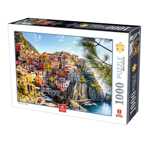 Cinque Terre, Italy - 1000 Piece Adult Jigsaw Puzzle
