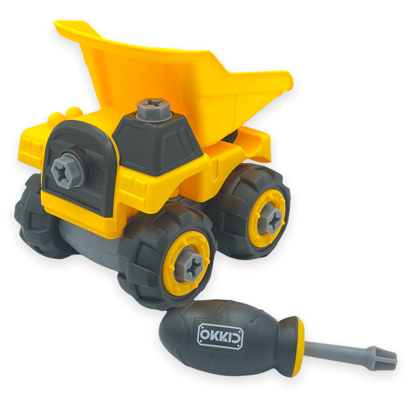 OKKID - Tip Lorry - Constructor Series DIY Toy Truck - Toys for Boys