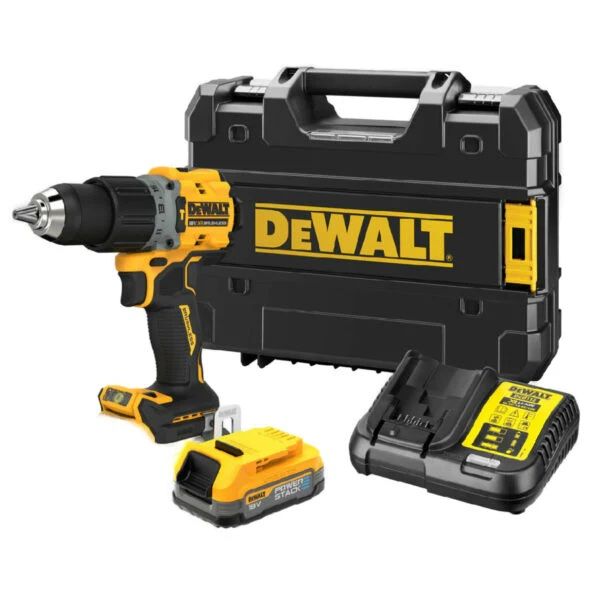 DEWALT 18V Brushless Powerstack Hammer Drill | DCD805E1T