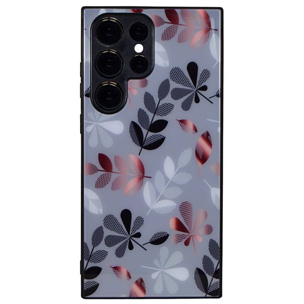 Grey Phone Case with Multi Colour Stems &amp; Pro Cam for Samsung S23 Ultra