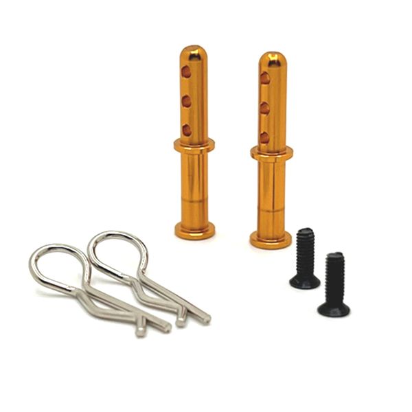 Rc Car Upgrade Car Shell Pillars Set for Wltoys Rexroth Lc Gold