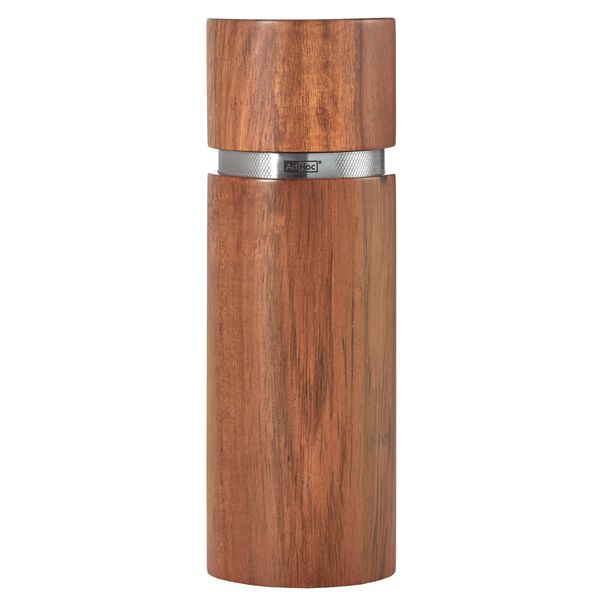 AdHoc Salt or Pepper Grinder - Wood, 4x Grind Output, 30Yr Grinder Warranty