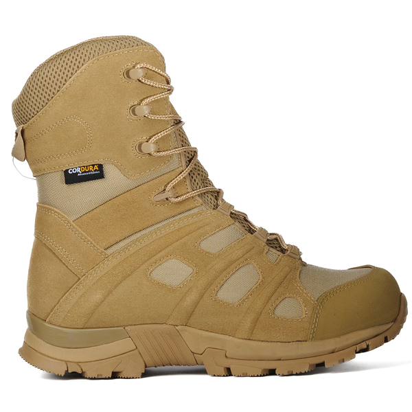 UniteWin Tactical Non-slip Combat Boots With Side Zip - Desert Tan