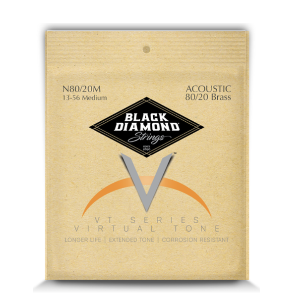 Black Diamond Acoustic Guitar Strings VT Series Extra Light