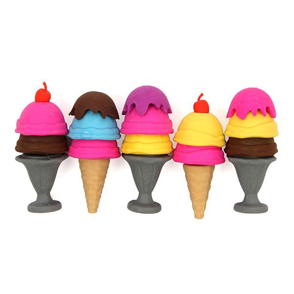 Scented Ice Cream Erasers