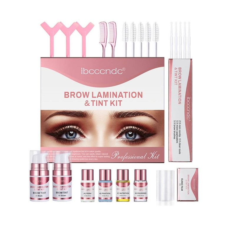 Professional Brow Lamination & Tint Kit (Black & Brown) Shop Today