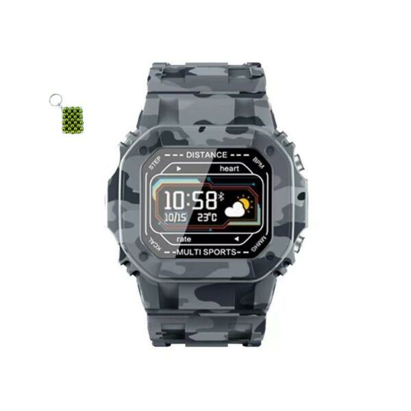 I2 Smart Watch IP67 Waterproof Adorhealth App + Key Chain