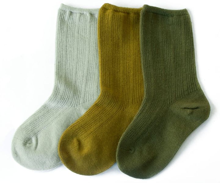 Luxury Cotton Baby Socks - 3 Pack