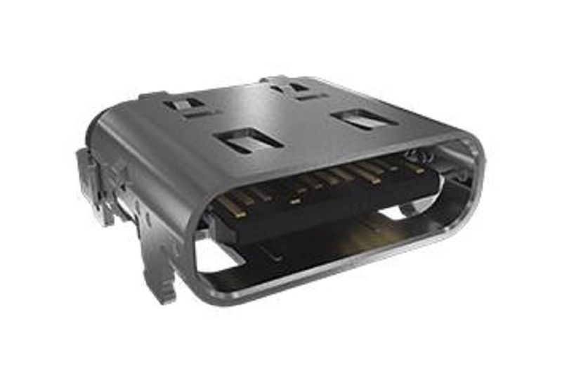 Amphenol Communications (12402056E512A) USB Connector, USB Type C, USB 4.0
