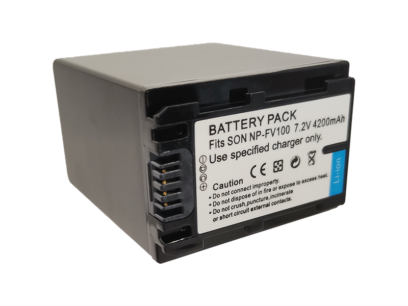 4200mAh Lithium-Ion Battery Pack for Sony NP-FV100