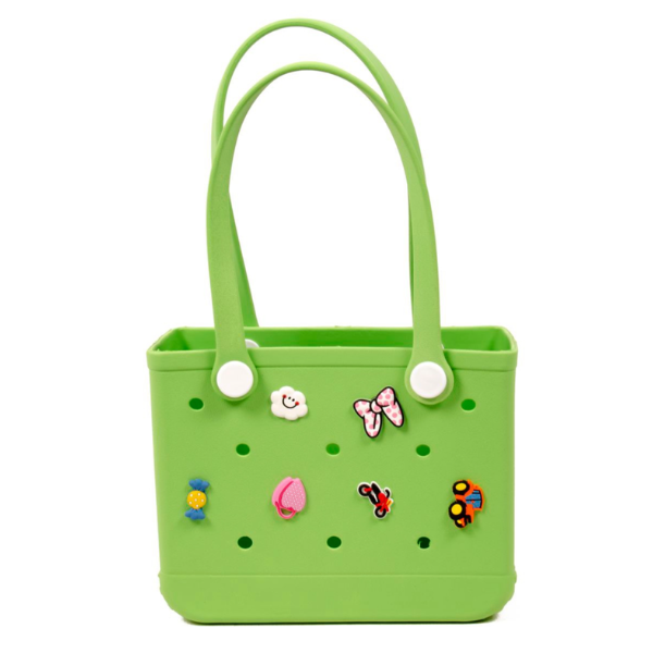 Urban Cart Premium EVA Rubber Beach Bag with Charms