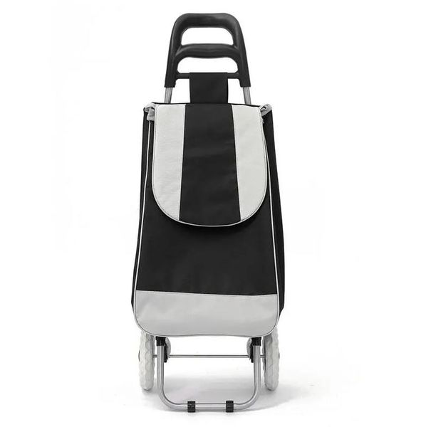 Foldable Grocery Shopping Trolley Multi-functional Trolley