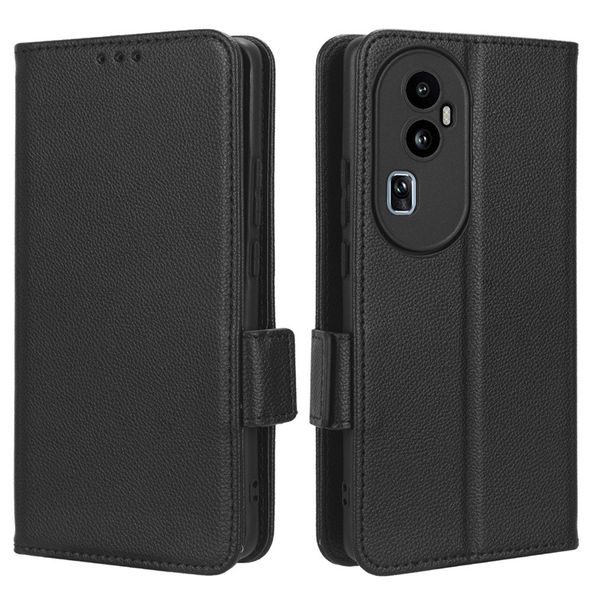 Lychee Patterned Leather Case Compatible With Oppo Reno10 Pro Plus 5G