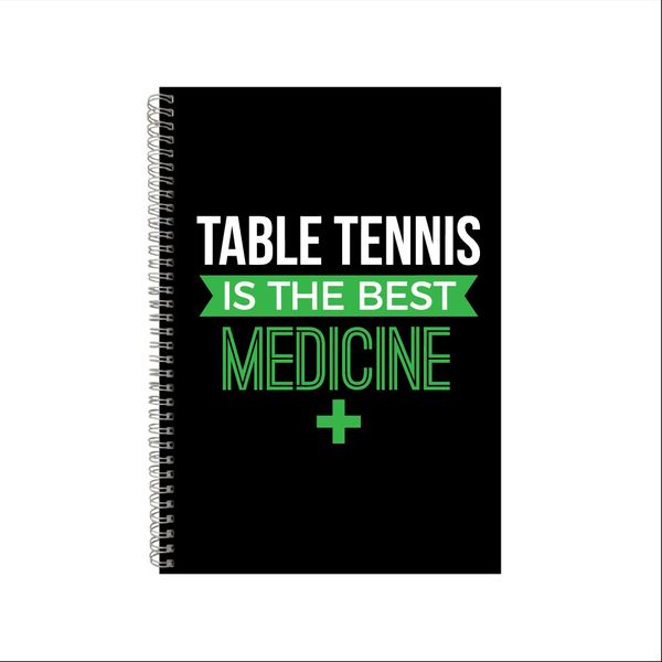 Table tennis Wire Bound Notebook Sport Gift Idea Writing Books A4 Notepad