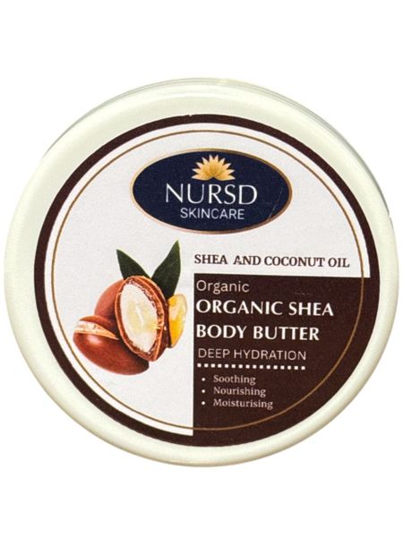 NURSD Organics Shea &amp; Coconut Body Butter - 125ml