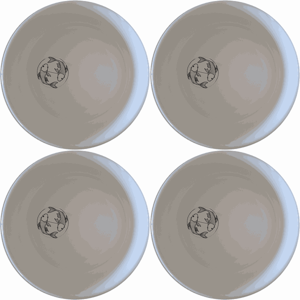 Yingyang Koi Fish Bowl Set of 4 - Range 1