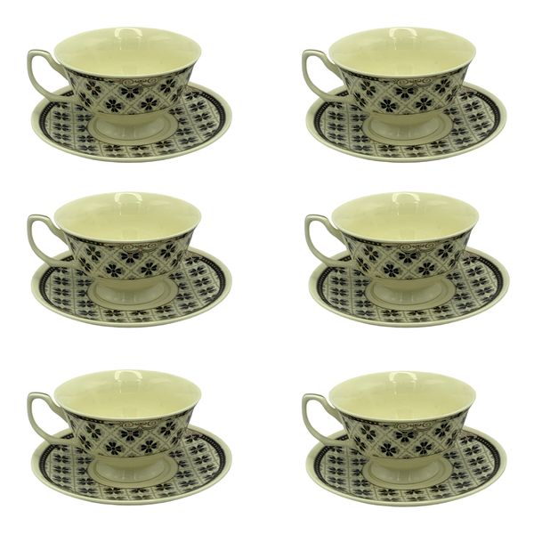 Cup and Saucer 12-Piece Set Designer