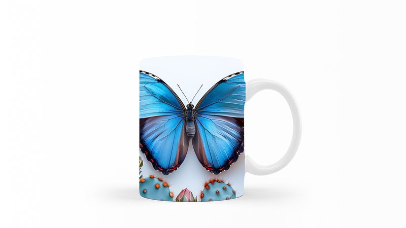 Designer Art Coffee Mug -105-Butterfly