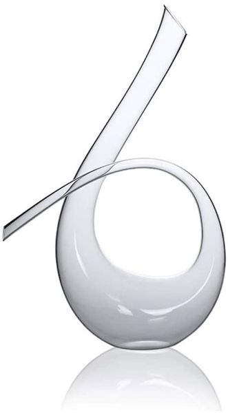 Decanter 1.2L Swan Shaped Glass