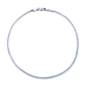 TrendStudio X Silverbird Sterling Silver Curb Anklet - 3mm width | Shop ...