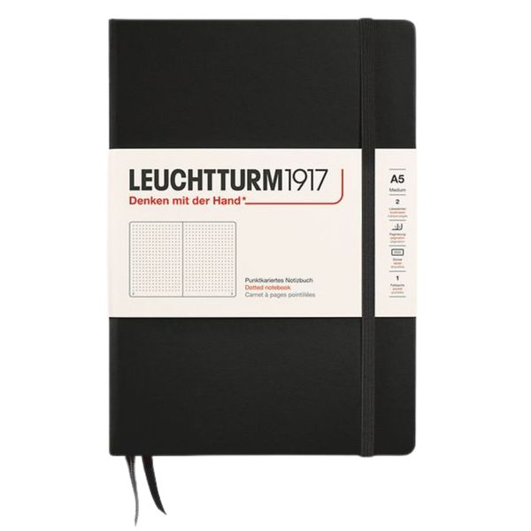 Leuchtturm Notebook Medium A5 Hardcover 251 Pages Dotted