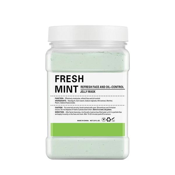Premium Ingredients Fresh Mint Cleansing Peel Off Jelly Mask Powder - 650g