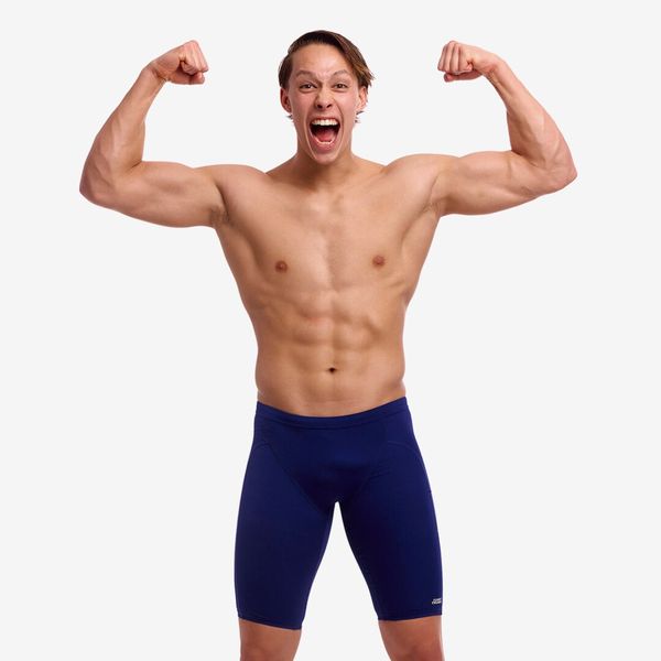 Funky Trunks Men's Training Jammers Swimming Costume -Still Ocean