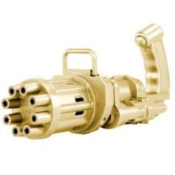 Gatling Bubble Gun Machine Outdoor Toys for Boys and Girls