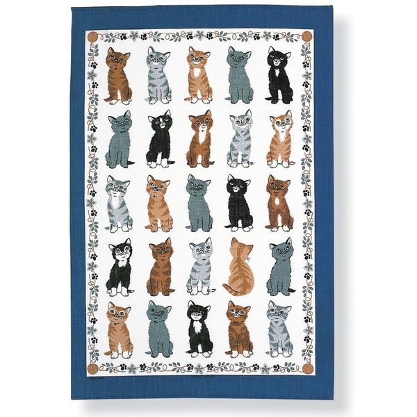 Ulster Weavers Tea Towel Kittens Arrived Cotton