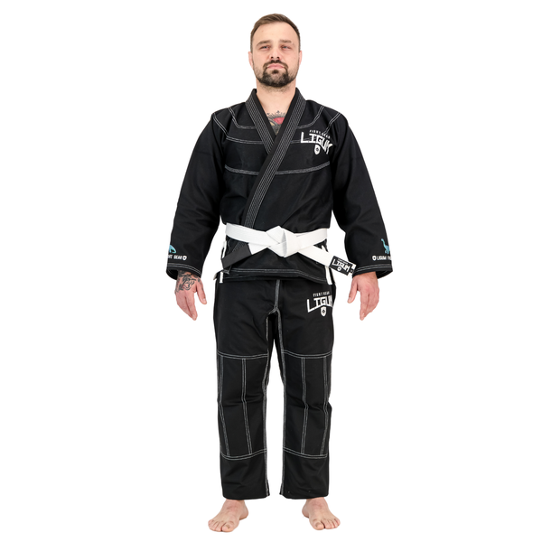 The Brontosaur'' 450GSM Black Jiu Jitsu Gi - Limited Edition