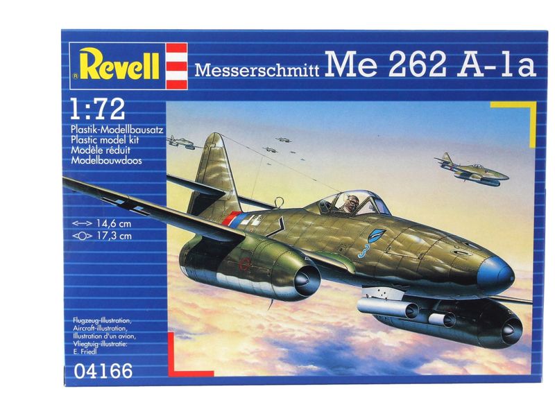 Revell 1/72 Me 262 A1a Plane Plastic Model Kit
