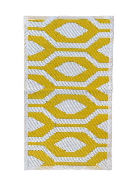 Indoor / Outdoor Runner Rug - HexaLoom Design - 100 x 60 cm