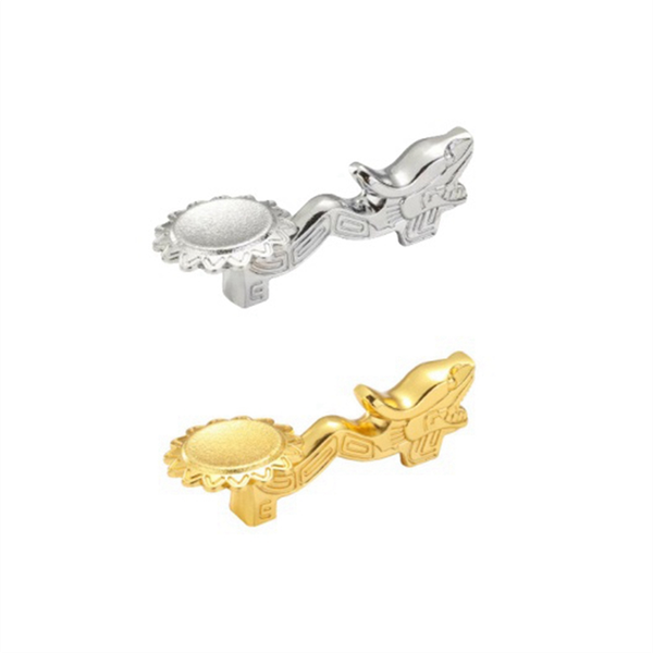 Chopsticks Holder Retro Dragon Chopsticks Rack Gold &amp; Silver 4Pcs