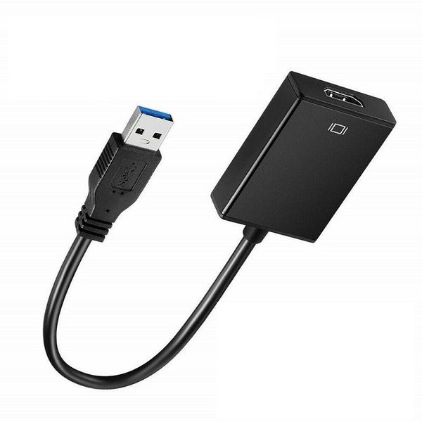 USB to HDMI Female Adapter -Driver-Free Converter for Laptop Projector HDTV